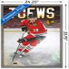 Trends International NHL Chicago Blackhawks - Jonathan Toews 17 Wall Poster, 34L x 22.4W, Barnwood Framed Version view 3