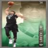 Trends International NBA Milwaukee Bucks - Giannis Antetokounmpo 17 Wall Poster, 14.725" x 22.375", Barnwood Framed Version view 1