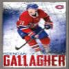 NHL Montreal Canadiens - Brendan Gallagher 18 Wall Poster, 34L" x 22.4W", Barnwood Framed Version view 1