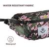 4Monster Hiking Waist Packs Portable,Water Resistant Fanny Pack Bags Lightweight with Adjustable Strap for Outdoor, Workout,Running,Hiking,Traveling,Biking,Camping and Fishing (Flower Pink, 2L) view 4