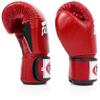Fairtex BGV1BR Muay Thai Boxing Breathable Gloves for Men, Women, Kids | MMA Gloves, Kickboxing, Gym, Workout | Premium Quality, Light Weight & Shock Absorbent 14 oz Boxing Gloves-Red view 4