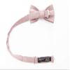 Spring Notion Boys' Linen Blend Bow Tie, Rose Small view 2