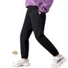 ZGZZ7 Women's Winter Casual Running Athletic Sherpa Lined Jogger Pants Warm Comfy Active Fleece Sweatpants (Black, X-Small) view 1