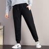 ZGZZ7 Women's Winter Warm Running Athletic Fleece-Lined Jogger Pants Warm Comfy Active Sweatpants (Black, Large) view 2