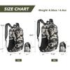 4Monster Hiking Daypack,Water Resistant Lightweight Packable Backpack for Travel Camping Outdoor (Army Green, 16L) view 3