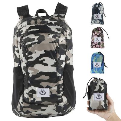 4Monster Hiking Daypack,Water Resistant Lightweight Packable Backpack for Travel Camping Outdoor (Army Green, 24L)