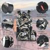 4Monster Hiking Daypack,Water Resistant Lightweight Packable Backpack for Travel Camping Outdoor (Army Green, 24L) view 2