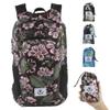 4Monster Hiking Daypack,Water Resistant Lightweight Packable Backpack for Travel Camping Outdoor (Flower Pink, 24L) view 1