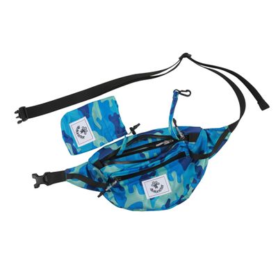 4Monster Hiking Waist Packs Portable,Water Resistant Fanny Pack Bags Lightweight with Adjustable Strap for Outdoor, Workout,Running,Hiking,Traveling,Biking,Camping and Fishing (Navy Blue, 2L)