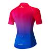 Uriah Women's Cycling Jersey Short Sleeve Reflective Light Red Size S(CN) view 2
