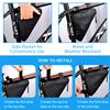 BOBILIFE Bike Triangle Frame Bag - Bicycle Cycling Handlebar Front Pouch Saddle Storage Bag for Road and Mountain Bikes (Black) view 2