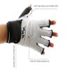 Baselay Half Finger Taekwondo Gloves, WTF Approved Muay Thai Sandbag Boxing Training Punching Bag Half Mitts Sparring Martial Arts Karate Fighting Glove for Men Women Kids (White, Small) view 3