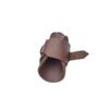 SHARROW 2Pcs Archery Finger Guard Leather Finger Tab Hunting Single Thumb Glove (Light Brown) view 3