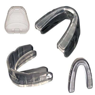 COOLLO SPORTS Boil and Bite Mouth Guard (Youth & Adult) SA Custom Fit Sport Mouthpiece for Basketball, Karate, Martial Arts, Wrestling, MMA (Free Case Included!) (Youth - Ages 10 & Below, 2-Pack)
