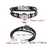 Wedarego Fiji Flag Braided Bracelet Leather Chain Crystal Wristband Souvenir,Fashion Handmade Bracelet For Man & Woman Special Day's Gift view 2