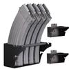 Hold Up Displays Universal Gun Magazine Storage Wall Mount Rack for All AR10, AR15, AK47, SKS, M4, Pistol Mags of All Calibers HD94-FW view 1