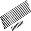 Jagwire Flexible Shift Housing 4mm CGX-SL (240 mm-10 pcs)  Black Spare Parts Adult Unisex, Black, One Size view 1