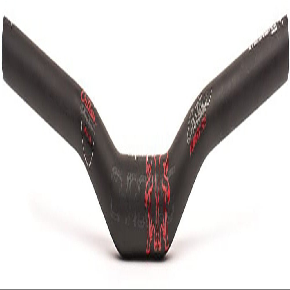 CHROMAG Fubar Cutlass Adult Unisex Mountain Bike Hanger for MTB/MTB/Cycle/VAE/E-Bike, Black/Red, 31.8 mm, Carbon All Mountain, 25 mm Rise 800 mm
