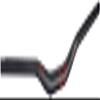 CHROMAG Fubar Cutlass Unisex Adult Mountain Bike/Cycle/VAE/E-Bike Hanger, Black/Red, 31.8 mm, Carbon All Mountain, 35 mm, Rise 800 mm view 1