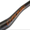Chromag BZA Unisex Adult Mountain Bike/Mountain Bike/Cycle/VAE/E-Bike Hanger, Black/Orange, 35 mm, Carbon 25 mm, 800 mm Rise view 4