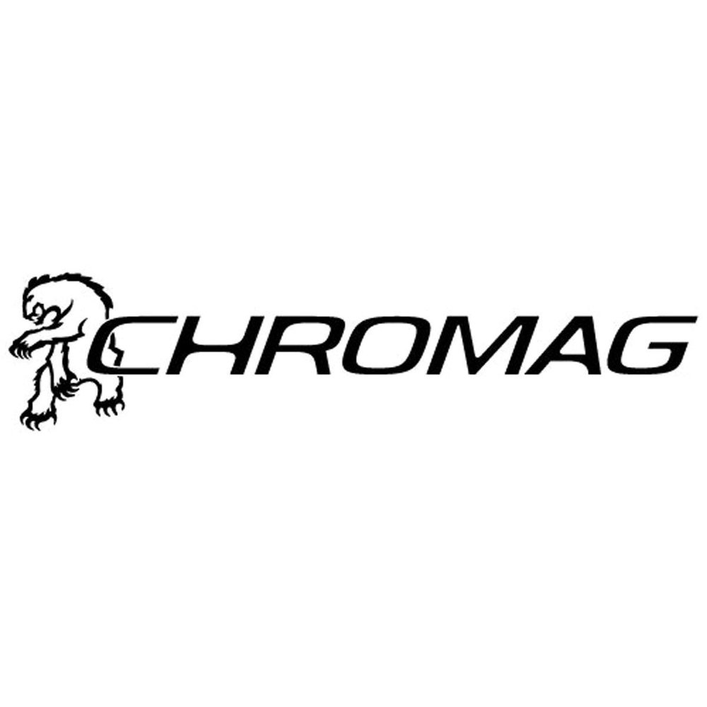 CHROMAG BZA Unisex Adult Mountain Bike/Mountain Bike/Cycle/VAE/E-Bike Hanger, Black-Red, 35 mm, Carbon 15 mm, Rise 800 mm