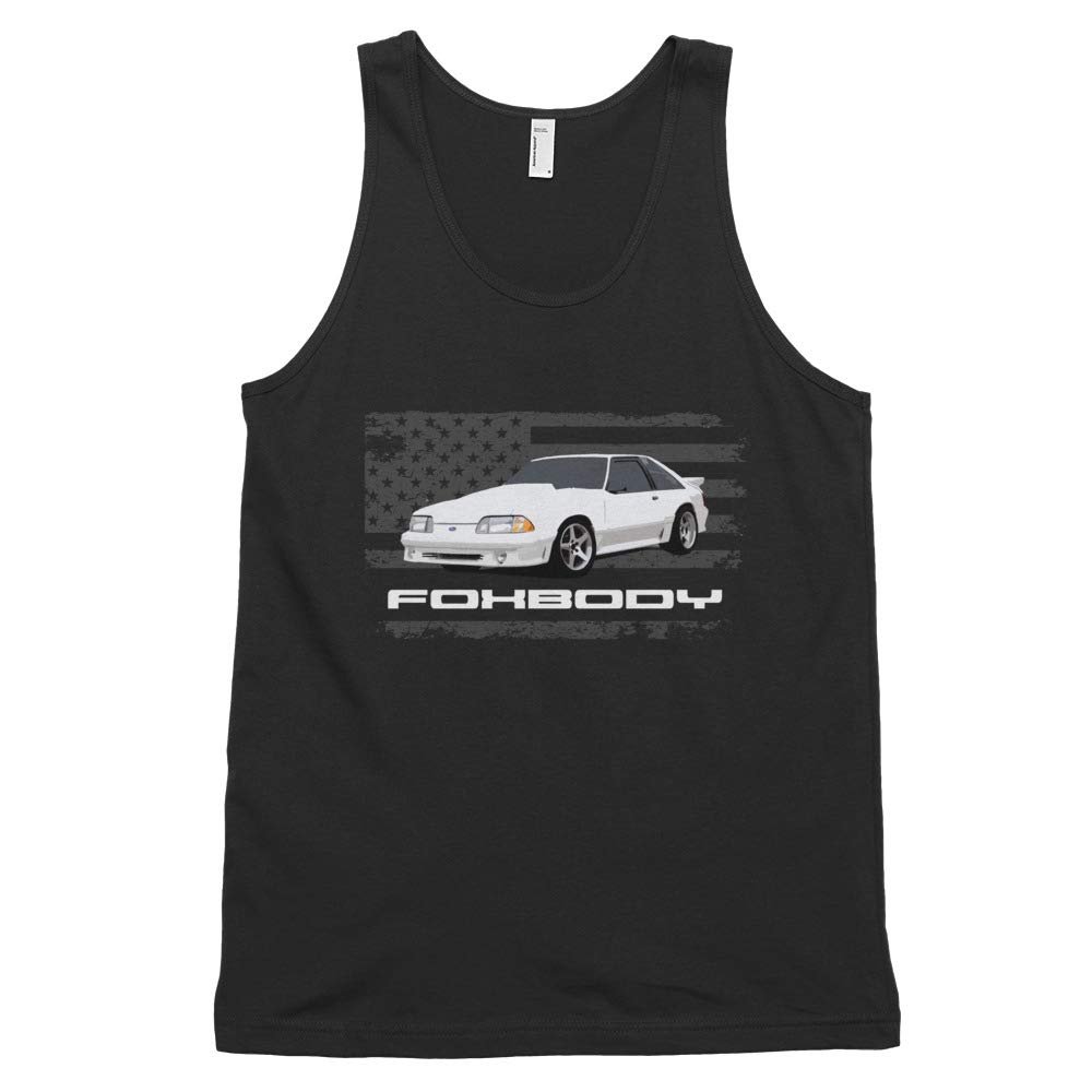 JG Infinite Street Racing Legend Foxbody Stang 3rd Gen 5.0 GT Owner Classic Tank top (Unisex) Black