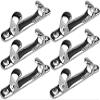 MarineNow Marine 316 Stainless Steel Straight Bow Chock for Boats Choose 1, 2, 4, or 6 Packs (5" - 125 mm, 06-Pack) view 1