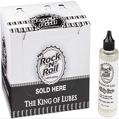 Rock-N-Roll Holy Cow Bike Chain Lube - 4oz, Drip, POP Box of 12