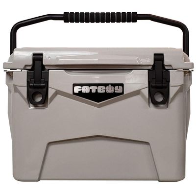 Fatboy 20 Quart Roto Molded Hard Sided Cooler (Gray)
