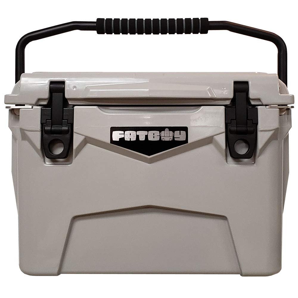Fatboy 20 Quart Roto Molded Hard Sided Cooler (Gray)