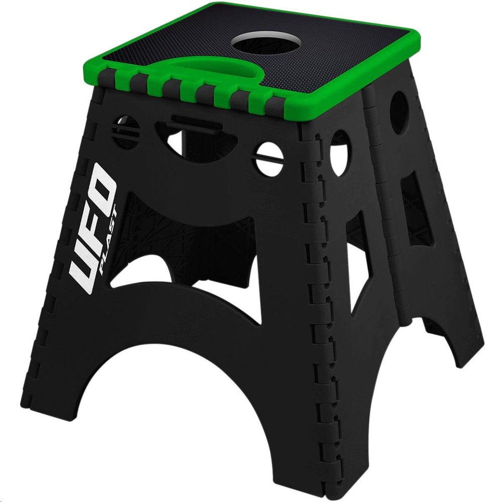 UFO Plastic Foldable Plastic Bike Stand Green