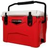 Fatboy 20 Quart Roto Molded Hard Sided Cooler (Red White) view 2