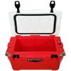 Fatboy 20 Quart Roto Molded Hard Sided Cooler (Red White) view 3
