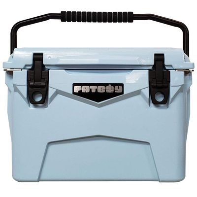 Fatboy 20 Quart Roto Molded Hard Sided Cooler (Light Blue)