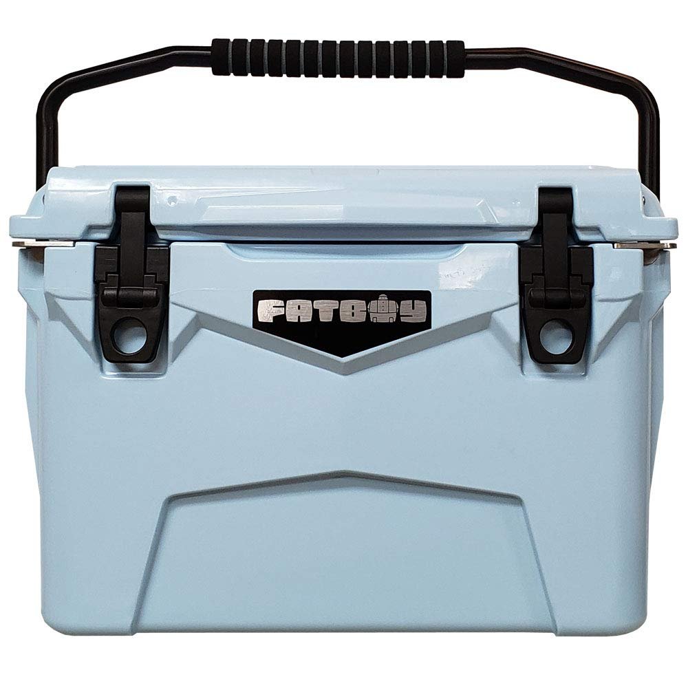 Fatboy 20 Quart Roto Molded Hard Sided Cooler (Light Blue)
