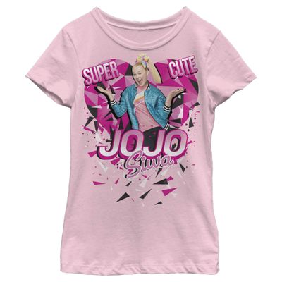 Nickelodeon Girls' T-Shirt, Pink, Large