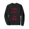 Christmas Manger Nativity Scene True Story Wise Men Design Sweatshirt view 1