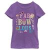Nickelodeon Girls' Fab Bow Lous, Purple Berry, X-Small view 1