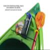 Perception Flash 9.5 | Sit Inside Kayak for Fishing and Fun | Two Rod Holders | Multi-Function Dash | 9' 6" | Earth (9331900190) view 3