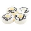 Alomejor 52mm x 30mm 4 Pcs E Wheels Outdoor PU Cruiser Longboard Skateboard Replacement Wheel Set for Electronic (White) view 3