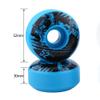 Alomejor 52mm x 30mm 4 Pcs E Wheels Outdoor PU Cruiser Longboard Skateboard Replacement Wheel Set for Electronic (White) view 4