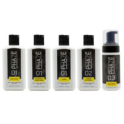 Scent Control PhaZe Body Odor System (5pk) by Illusion | Scent Elimination | Scent Control Kit | #1 Deer Hunters Scent Control System