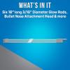 Jonard Tools RDG-9, Compact Glow Rod Kit, 9 ft, 3/16 Diameter view 2