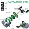Sougayilang Conventional Reel, Round Baitcasting Fishing Reel for Catfish, Salmon/Steelhead, Striper Bass and Inshore Saltwater Fishing Reel, Reinforced Metal Body view 4