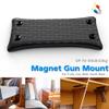 2-Pack Gun Magnet Mount, 50 Lbs Rating,Rubber Coated Gun Holder for Pistol, Handgun, Shotgun, Rifles, Revolvers, Safe, Hunting, Firearm Accessories, Using in Car, Truck, Wall, Desk, Vehicle and Home view 2