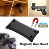 2-Pack Gun Magnet Mount, 50 Lbs Rating,Rubber Coated Gun Holder for Pistol, Handgun, Shotgun, Rifles, Revolvers, Safe, Hunting, Firearm Accessories, Using in Car, Truck, Wall, Desk, Vehicle and Home view 4