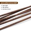 HANDBAIGE 28 29 30 31 Inch Archery Carbon Arrows 4 Inch Real Feather & Replaceable Points Spine 500 for Recurve Compound and Traditional Bow Hunting-6Pcs (30inch) view 3