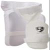SG Combo Test Pro Polycarbonate White Junior RH Thigh Pad view 2