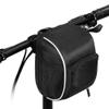 Handlebar Bag Frame Front Tube Storage Foldable Basket Pouch Bag Large Capacity with Mesh Pocket Rain Cover Universal for Most Road Bikes Professional Cycling view 1