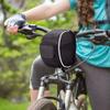 Handlebar Bag Frame Front Tube Storage Foldable Basket Pouch Bag Large Capacity with Mesh Pocket Rain Cover Universal for Most Road Bikes Professional Cycling view 2
